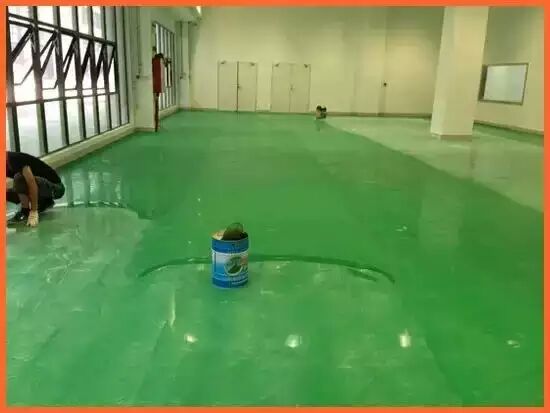 龙沙选择适合室外地坪漆翻新的材料 