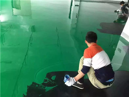 龙沙下面给你一份环氧地坪漆施工的完整流程